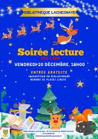 Bibliothèque Soirée lecture de Noël-2024