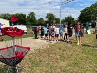 Initiation disc-golf