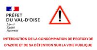 INTERDICTION DE LA CONSOMMATION DE PROTOXYDE