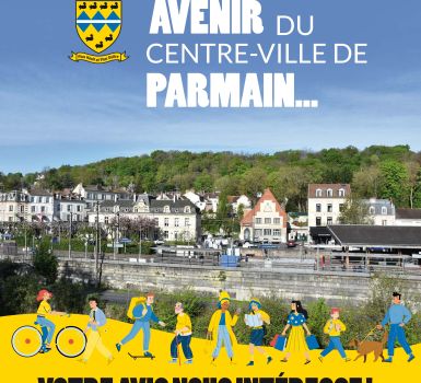 Affiche concertation centre ville