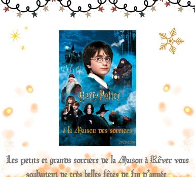 Accueil de loisirs maternel; septembre-décembre 2025